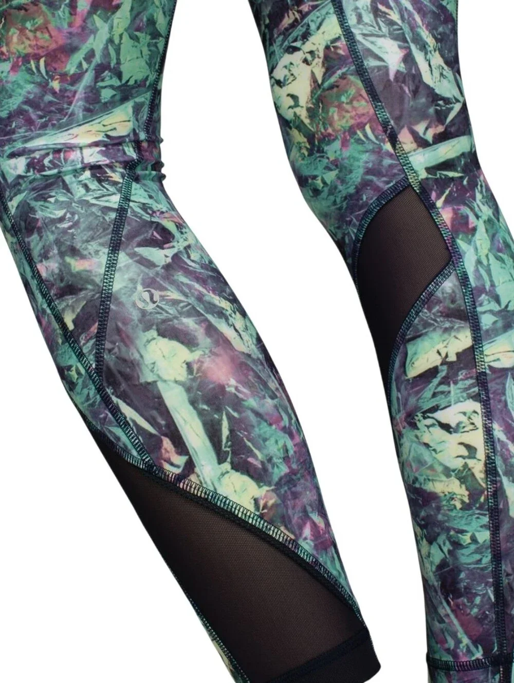Lululemon inspire II multicolor leggings size 4